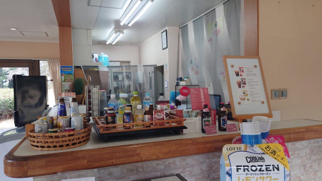 ロッテ皆吉台カントリー倶楽部 　コース売店　生ビール