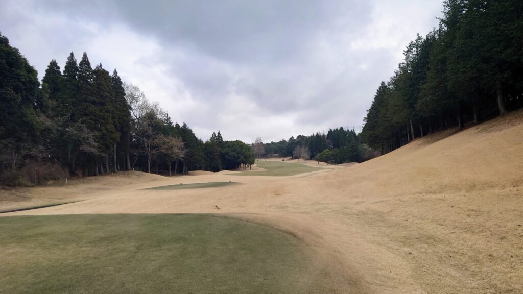 ロッテ皆吉台カントリー倶楽部 IN17番ホール 468Yロング