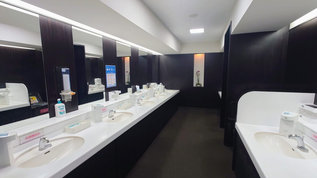 大厚木カントリークラブ 桜コース 洗面カウンター