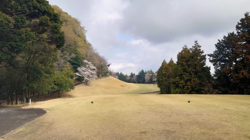 大厚木カントリークラブ 桜コース OUT 2番｜378Y ミドル