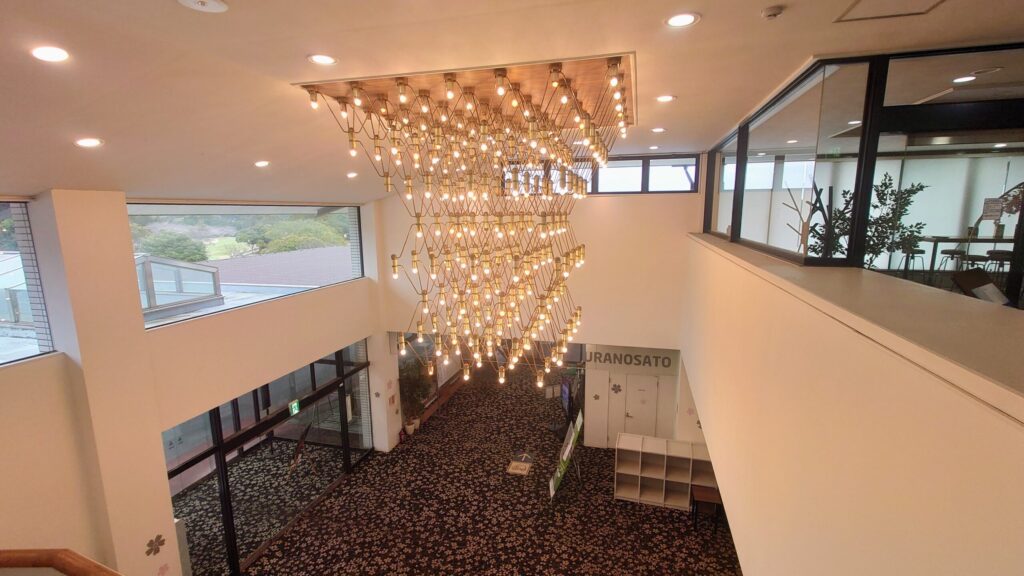 千葉桜の里ゴルフクラブシャンデリア