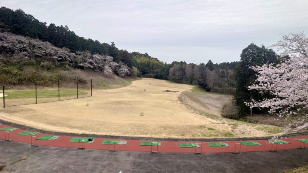 千葉桜の里ゴルフクラブ練習打席