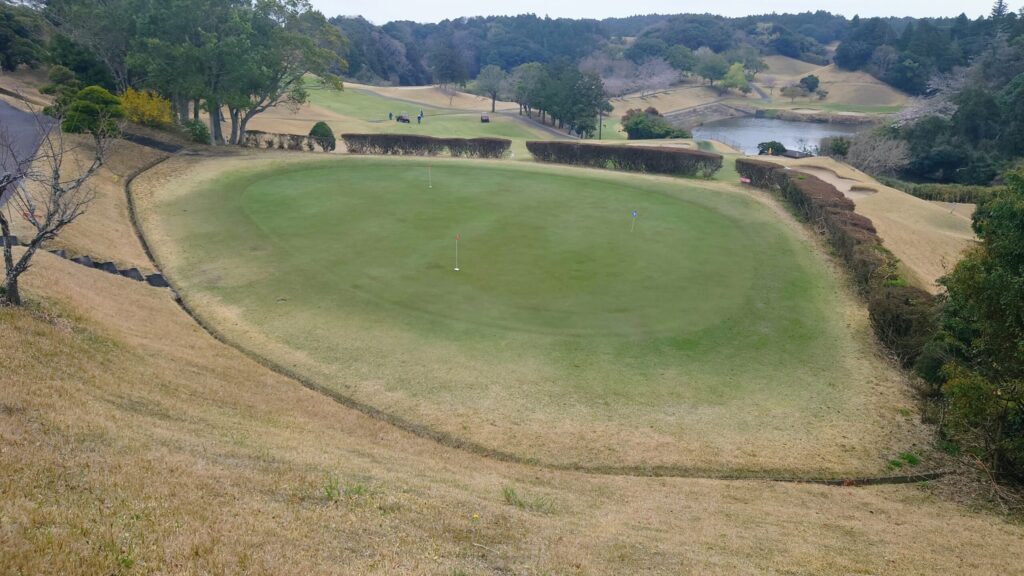 千葉桜の里ゴルフクラブ 練習グリーン