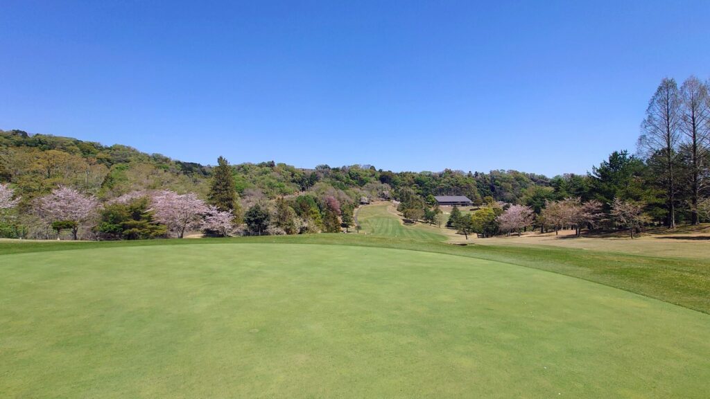 レインボーカントリー倶楽部 INコース10番グリーン