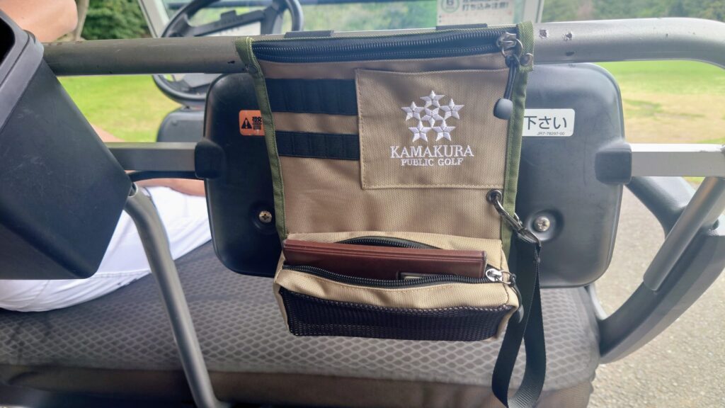 鎌倉パブリックゴルフ場　スコアカード・小物入れ