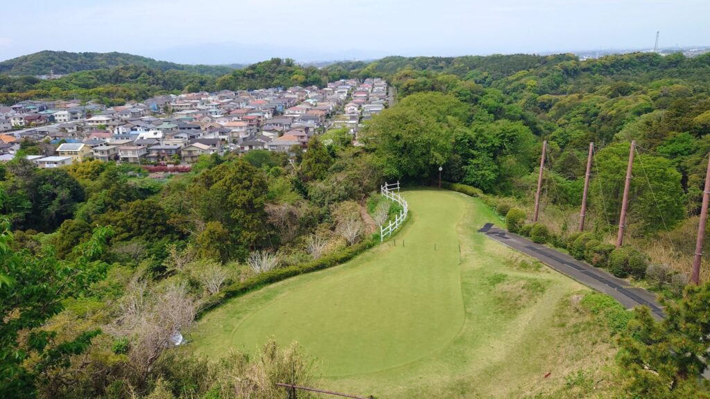鎌倉パブリックゴルフ場　　練習グリーン