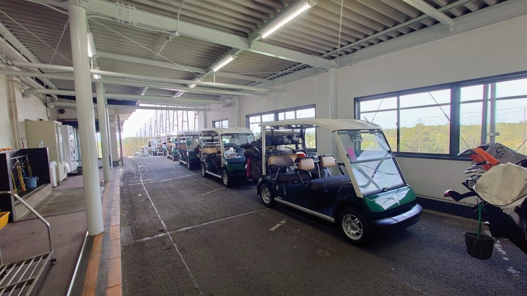 鎌倉パブリックゴルフ場　カート