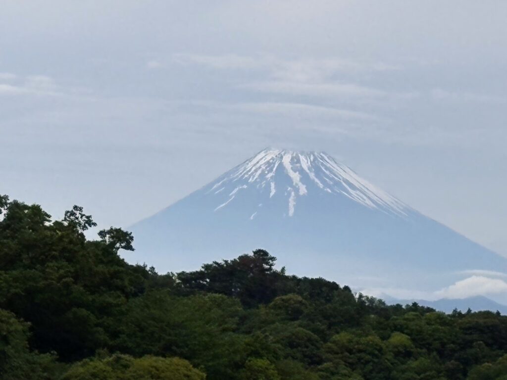 フジ天城ゴルフ倶楽部　里コース8番　富士山