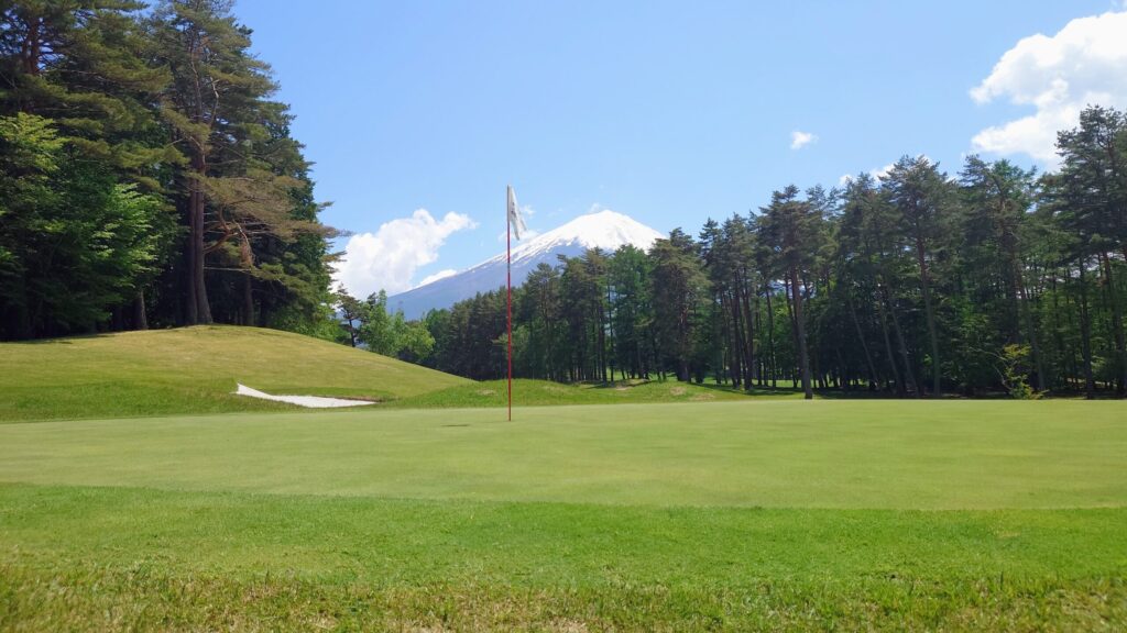 富士桜カントリー倶楽部　富士山