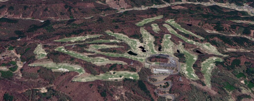 佐久リゾートゴルフ倶楽部　GOOGLE　EARTH