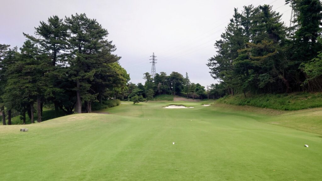 横浜カントリークラブ　16番｜150Y ショートホール
