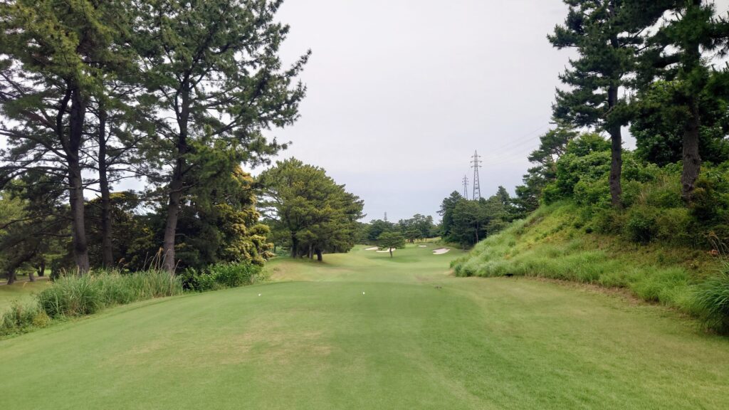 横浜カントリークラブ　17番｜317Y ミドルホール