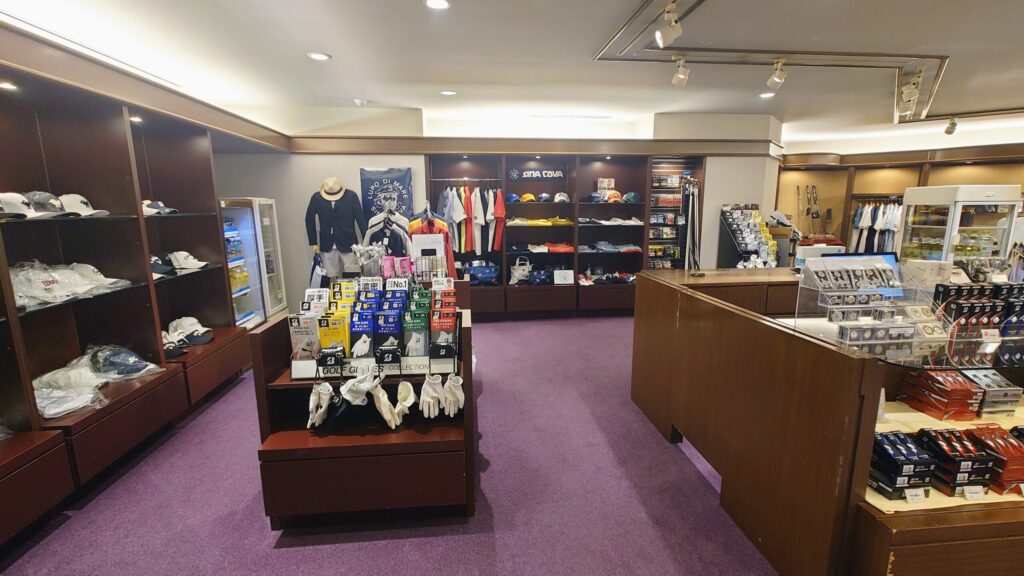 恵庭カントリー倶楽部　ショップ