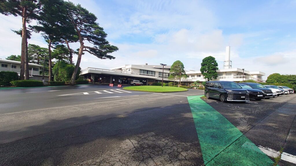 大利根カントリークラブ　駐車場