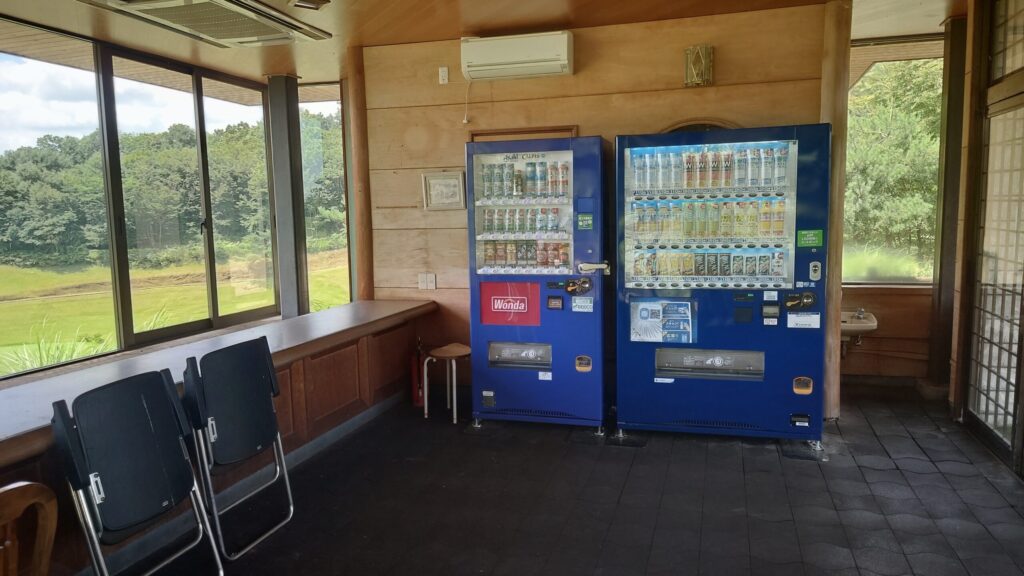 フジ天城ゴルフ倶楽部 松コース売店自動販売機