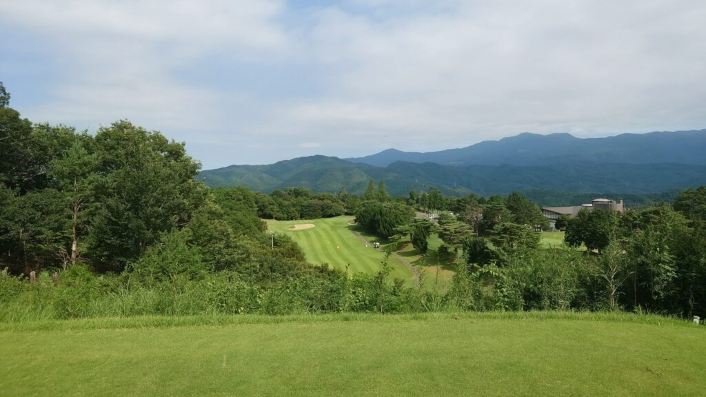 フジ天城ゴルフ倶楽部 富士コース9番(267Yミドル)