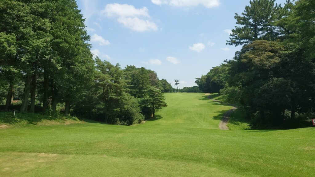 土浦カントリー倶楽部　西コース　3番 470Yロング