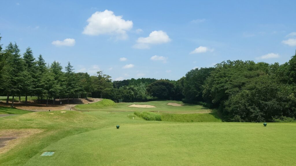 土浦カントリー倶楽部　西コース　4番 135Yショート