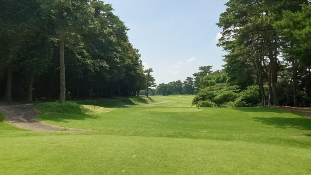 土浦カントリー倶楽部　西コース　7番 355Yミドル