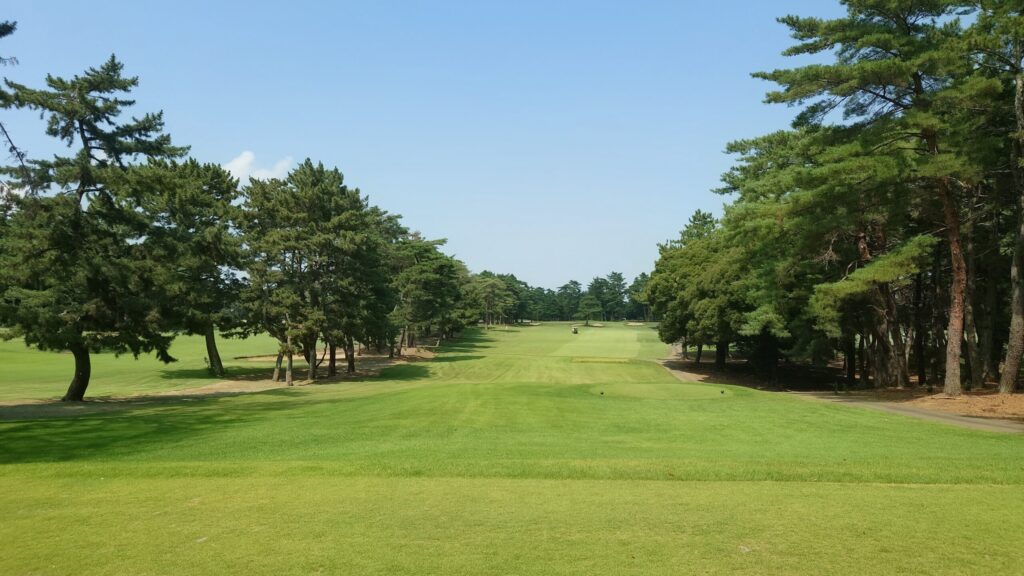 土浦カントリー倶楽部　東コース2番 365Yミドル