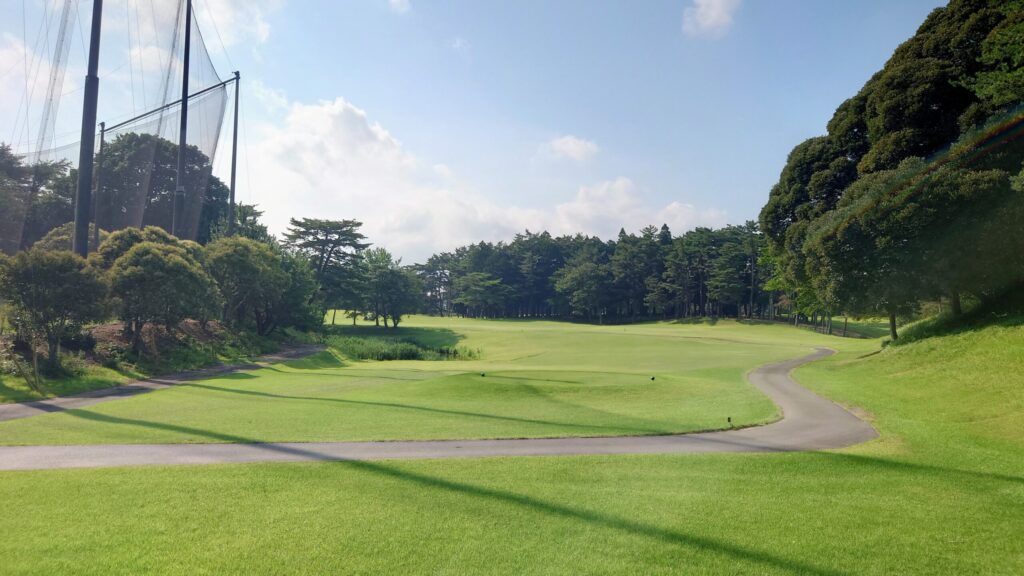 土浦カントリー倶楽部　東コース8番 365Yミドル