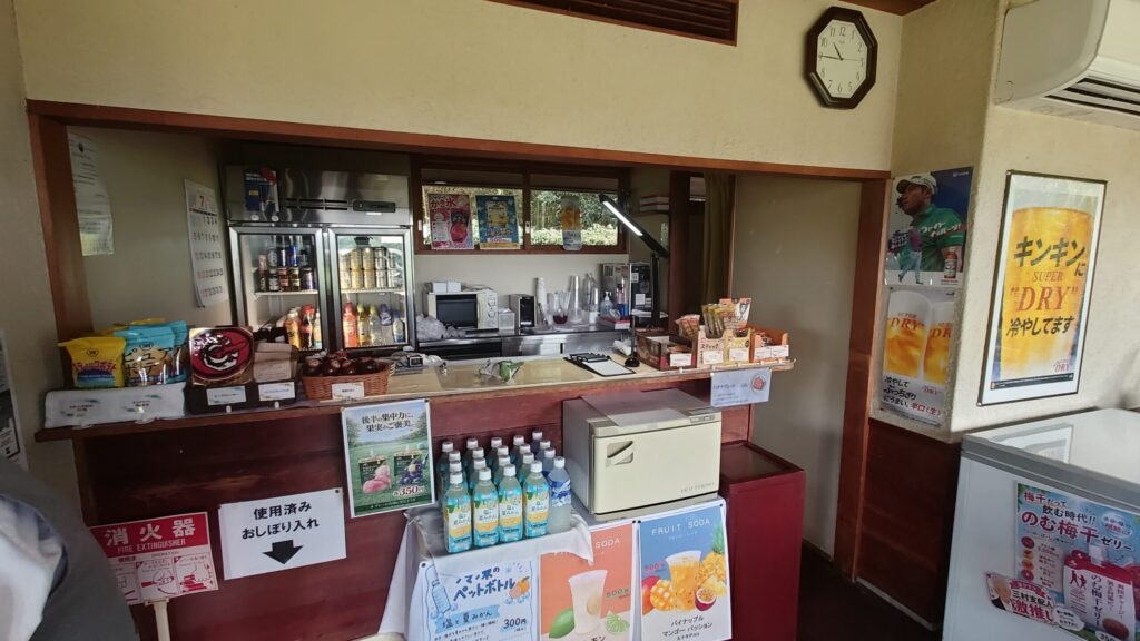 美浦ゴルフ倶楽部【GRAND PGM】　OUTコース売店内
