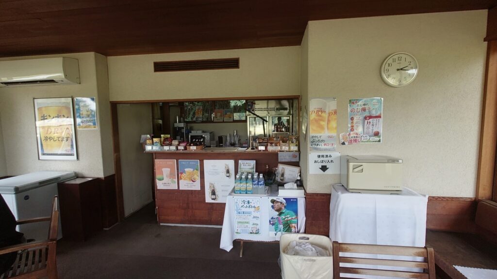 美浦ゴルフ倶楽部【GRAND PGM】　INコース売店内
