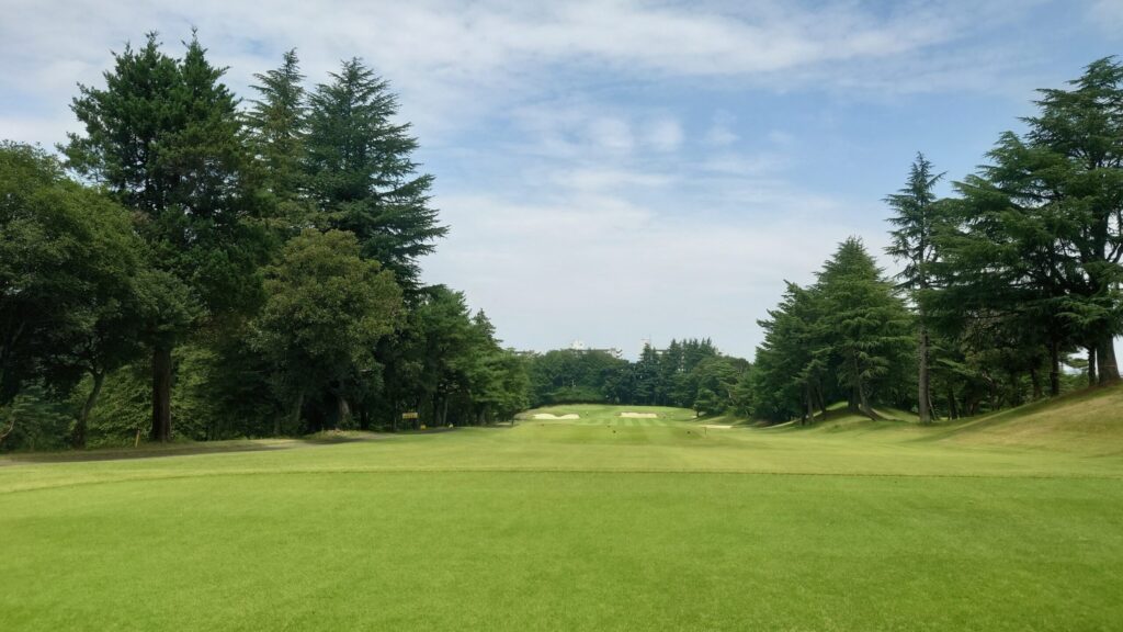 東京相武カントリークラブ 14番 357Y ミドル