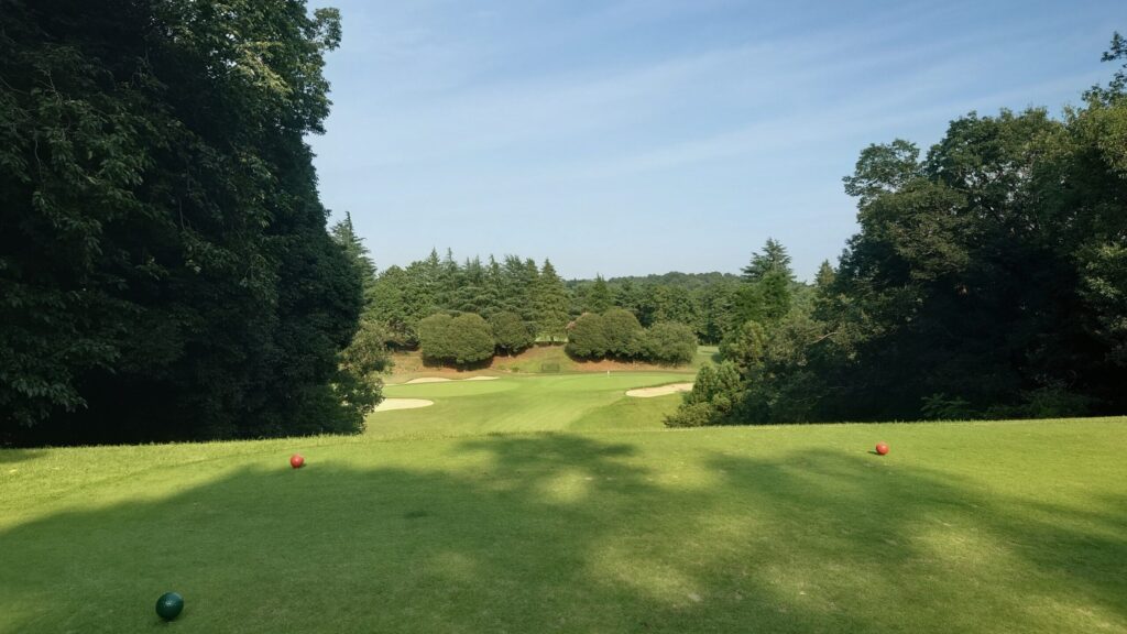 東京相武カントリークラブ 8番 147Y ショート