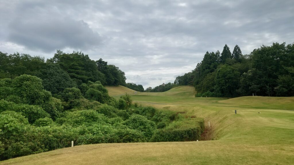 武庫ノ台ゴルフコースIN12番ロングホール