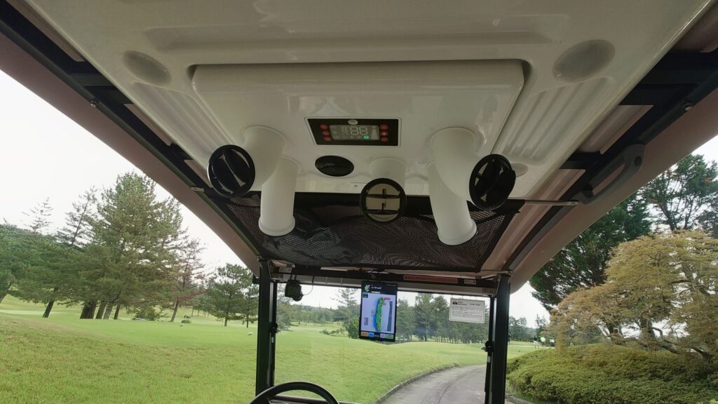 関西ゴルフ倶楽部のカートクーラー