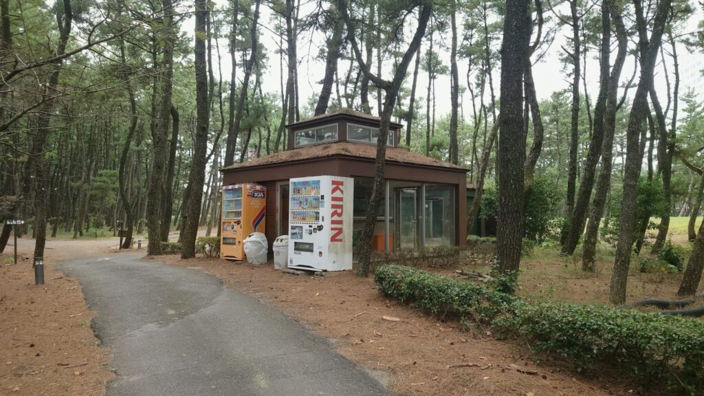 トム・ワトソンゴルフコースのOUTコースの売店