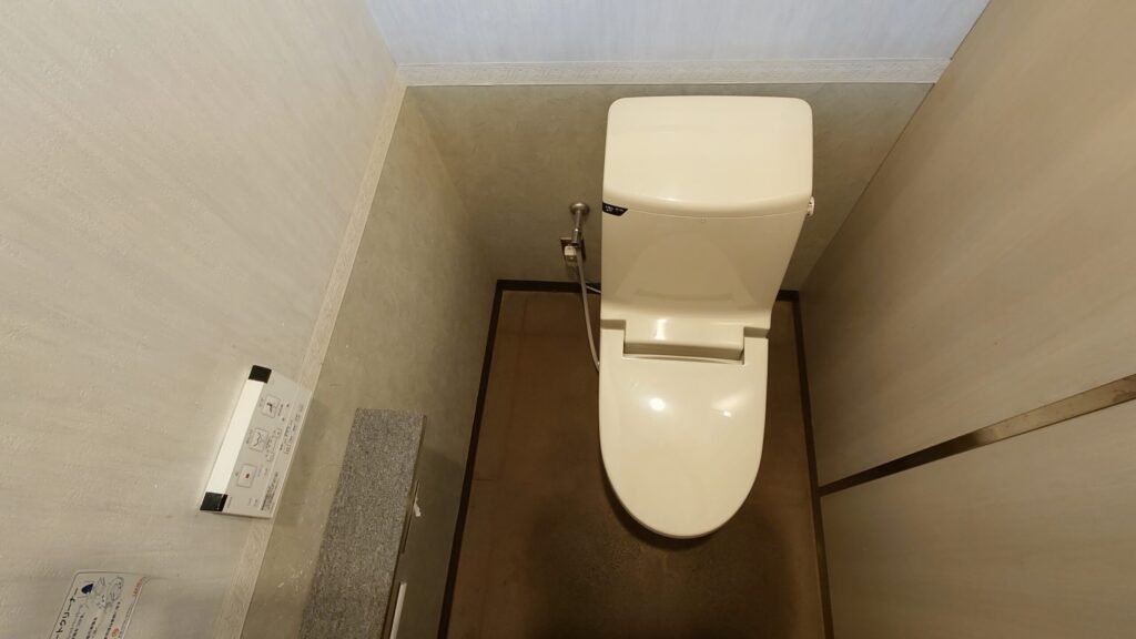 富士スタジアムゴルフ倶楽部 北コースのトイレ個室